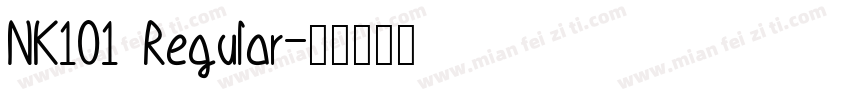 NK101 Regular字体转换